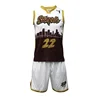 China Manufacturer Full Sublimation Printing Sportswear Wholesale Clothing Men Basketball Wear Custom Basketball Uniforms
