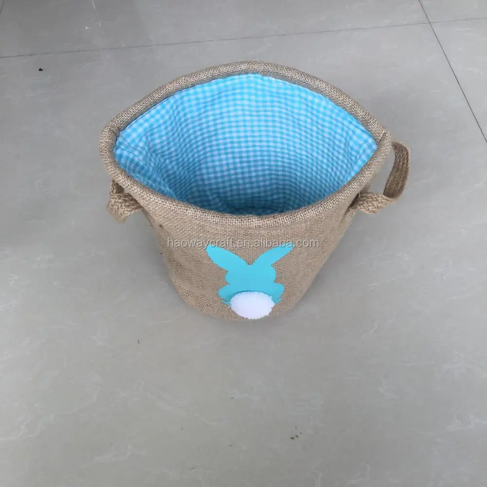 personalized burlap easter bag - buy bunny easter basket,easter