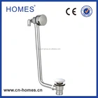 Thick Plating Brass bath filler waste and overflow with CE certificate