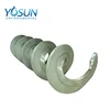 helicoid screw flight forming making machine for material handling equipment components