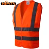 red mesh reflective customized reflective red mesh reflective customized reflective traffic safety vest with zipper