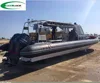 China made 12m inflatable rib fiberglass cheap boat for sale