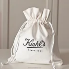 High Quality Cotton Canvas Cosmetic Pouch with Drawstring
