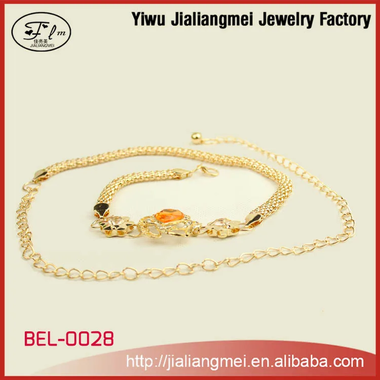 New Design Fashion Women Sexy Gold Belt Chain Jewelry Waist Chain