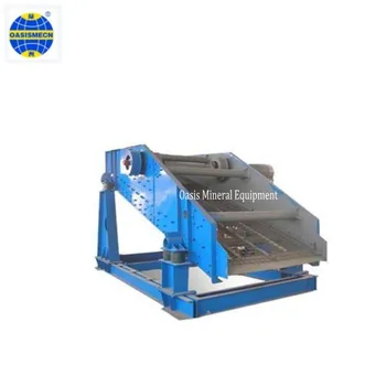 High capacity linear vibrating screen for stone crusher plant