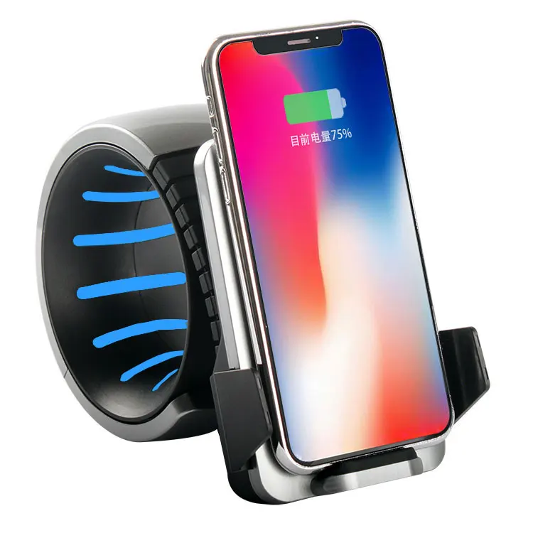 NeW arrival ABS wireless charger magnetic fast charging desktop stand for phone, Black
NeW arrival ABS wireless charger magnetic fast charging desktop stand for phone, Black