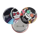 New Arrive Souvenir Customized Badge Design Cheap Metal Buttons For Shirts Plastic Snap Button Garment Pin Badges