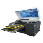 Focus Inc dtg printer under tshirt direct to garment t-shirt printing machine textile a2 size 2pcs printhead for sale