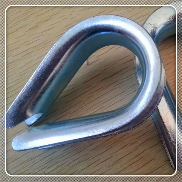 Galvanized Wire Rope Thimble G411 G414 Bs464 Din6899a Din6899b Buy