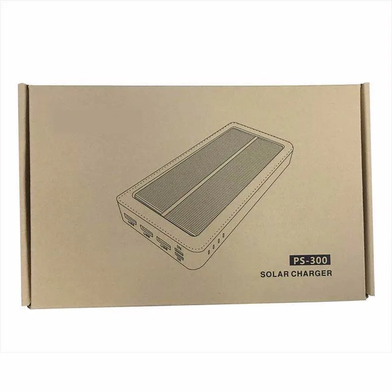 Alibaba No.1 Waterproof Real 20000mAh Solar Power Bank For Iphone X With Led Torch - ANKUX.COM