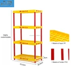 Light display stand space saving plastic display bathroom storage floor display stand