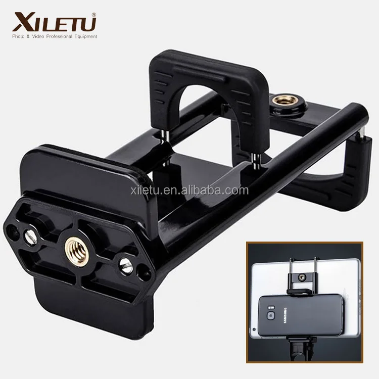 XILETU XJ-AB Multi-function Universal Mobile Phone Holder for iPad Camera Cell Phone, Black
XILETU XJ-AB Multi-function Universal Mobile Phone Holder for iPad Camera Cell Phone, Black