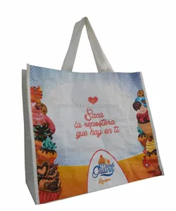laminated woven bag gift bag recycled custom printing shopping