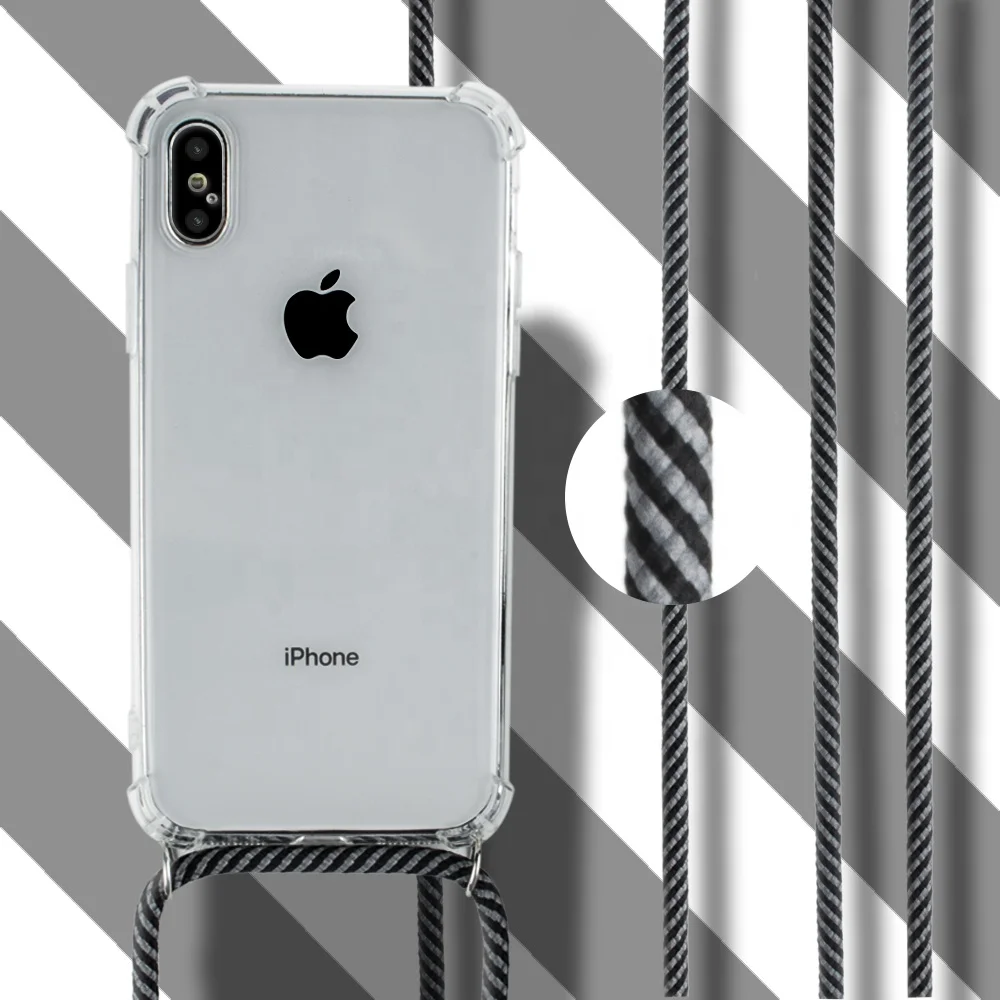 Small MOQ Fast Ship Stock Rope Necklace Crossbody Mobile Cell TPU Phone Case Cover Shell For IPhone XI/Xs/Xs Max Phone Case
Small MOQ Fast Ship Stock Rope Necklace Crossbody Mobile Cell TPU Phone Case Cover Shell For IPhone XI/Xs/Xs Max Phone Case