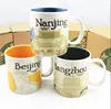 custom ceramic coffee mug white/color glaze mug for gift and promotion