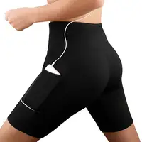 Womens High Waist Sports Shorts Workout Pants Tummy Control Shapewear Yoga Leggings with Pockets
Womens High Waist Sports Shorts Workout Pants Tummy Control Shapewear Yoga Leggings with Pockets