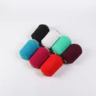 Colours black and white polyester nylon latex spandex rubber yarn for gloves and socks