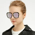 Wholesale Fashion Oversized Polarized Sun Glasses Woman oversize Shade Sunshine Sunglasses