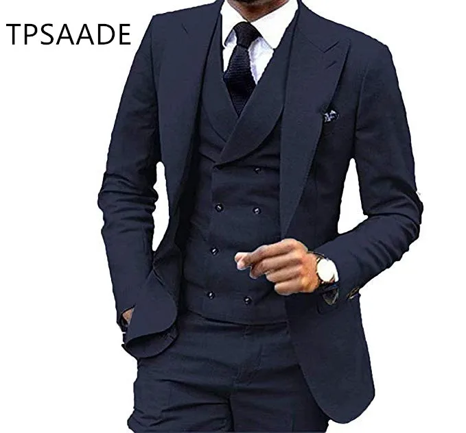 Double Breasted Vest Wedding Groom Party Custom Made Men Suits 3 Pieces WPY0018, White linen as picture
Double Breasted Vest Wedding Groom Party Custom Made Men Suits 3 Pieces WPY0018, White linen as picture