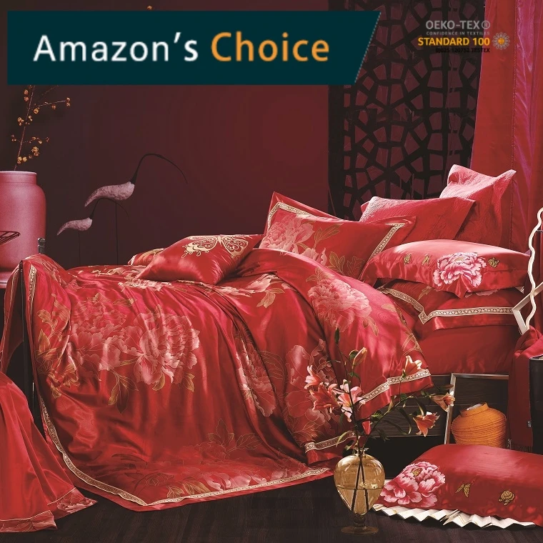 Taihu Snow 100 Silk Yarn Dyed High Quality Silk Bedding Sets Silk