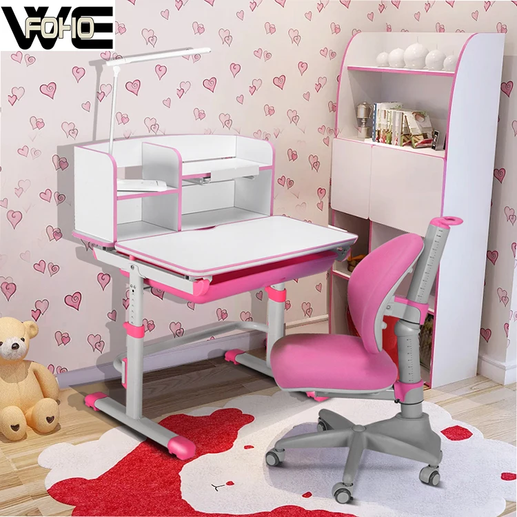 Child Reading Table Customized Writing Pencil Drawer Plastic Kids