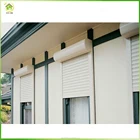 High Performance shop front photocell sensor interior electric european roller shutter for window