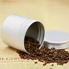 Wholesale Coffee Bean Packaging Aluminum Tin Can Box With Screw Lid
