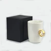 Wedding anniversary gifts diamond ring handle ceramic souvenir mug