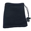 Popular Cosmetic Bag Sandwich Mesh With Black Button