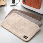 Eco-friendly Bath Mat Bath Mat Rug Chakme Wholesale Cheap Price Anti-slip Shaggy Micro Fiber Bath Mat Rug
