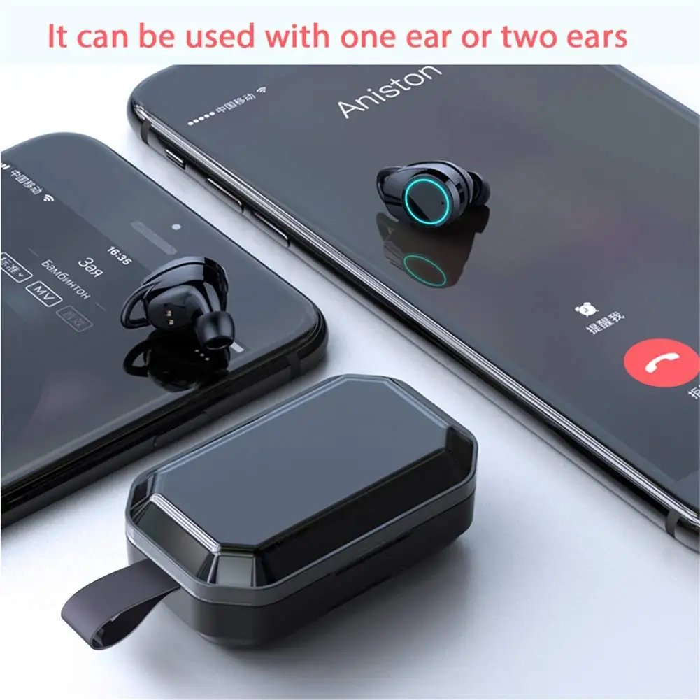 Battery 4000 mAh headset earphone best bluetooth wireless headphones - ANKUX.COM
