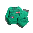2019 new design toddler winter cartoon car fashion boy's clothing sets for kids boys baby
