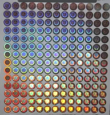 New stylish hologram sticker 3d hologram custom hologram sticker