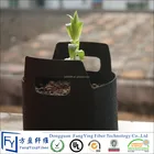 DIY puzzle Snail Art design polyester felt 5cm grow plant pots mini