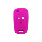 Silicone Jacket Smart Key Holder 3 button Remote car key cover case for chevrolet