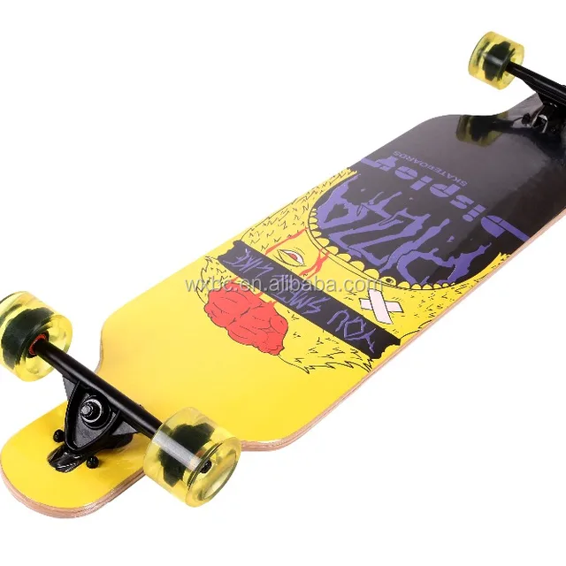 Maple Long Board Skateboard Deck Wholesale Longboard Decks