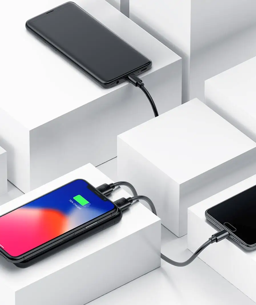 New 2019 Trending Wireless Product 3 In 1 Wireless Power Bank,USB Powerbank 10000mah Qi Wireless Charger Power Bank - ANKUX.COM