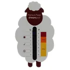 Paper Indoor Liquid Crystal Digital Magnet Room Thermometer