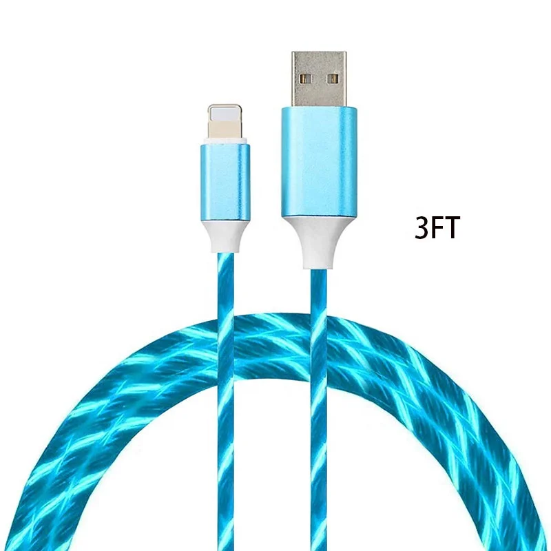 Free Shipping Phone USB Cable Data Color Light Charging Cable for iPhone Fast Charge Cable 1M, Grey
Free Shipping Phone USB Cable Data Color Light Charging Cable for iPhone Fast Charge Cable 1M, Grey