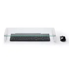 High strong tempered LCD and notebook glass monitor stand