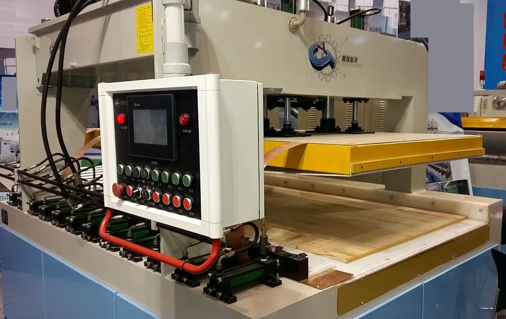 High frequency bending wood board joint multi-functional machine