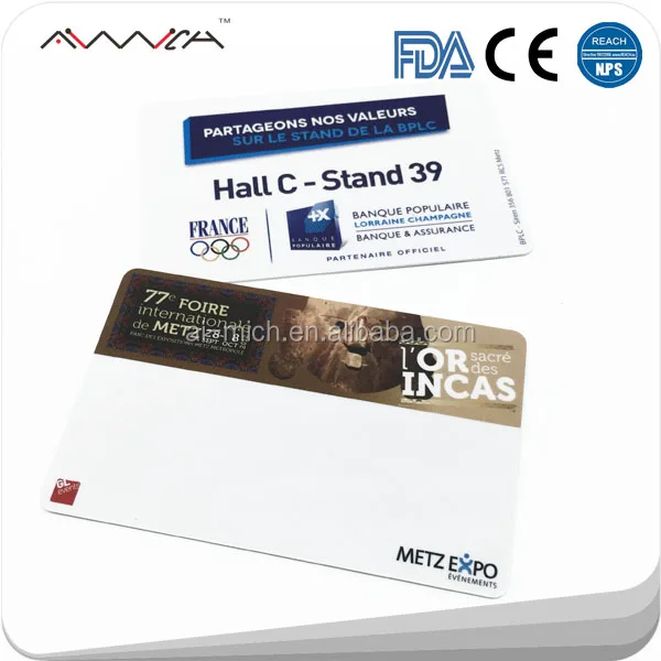 most popular hot sales custom paper pvc magnetic stripe card