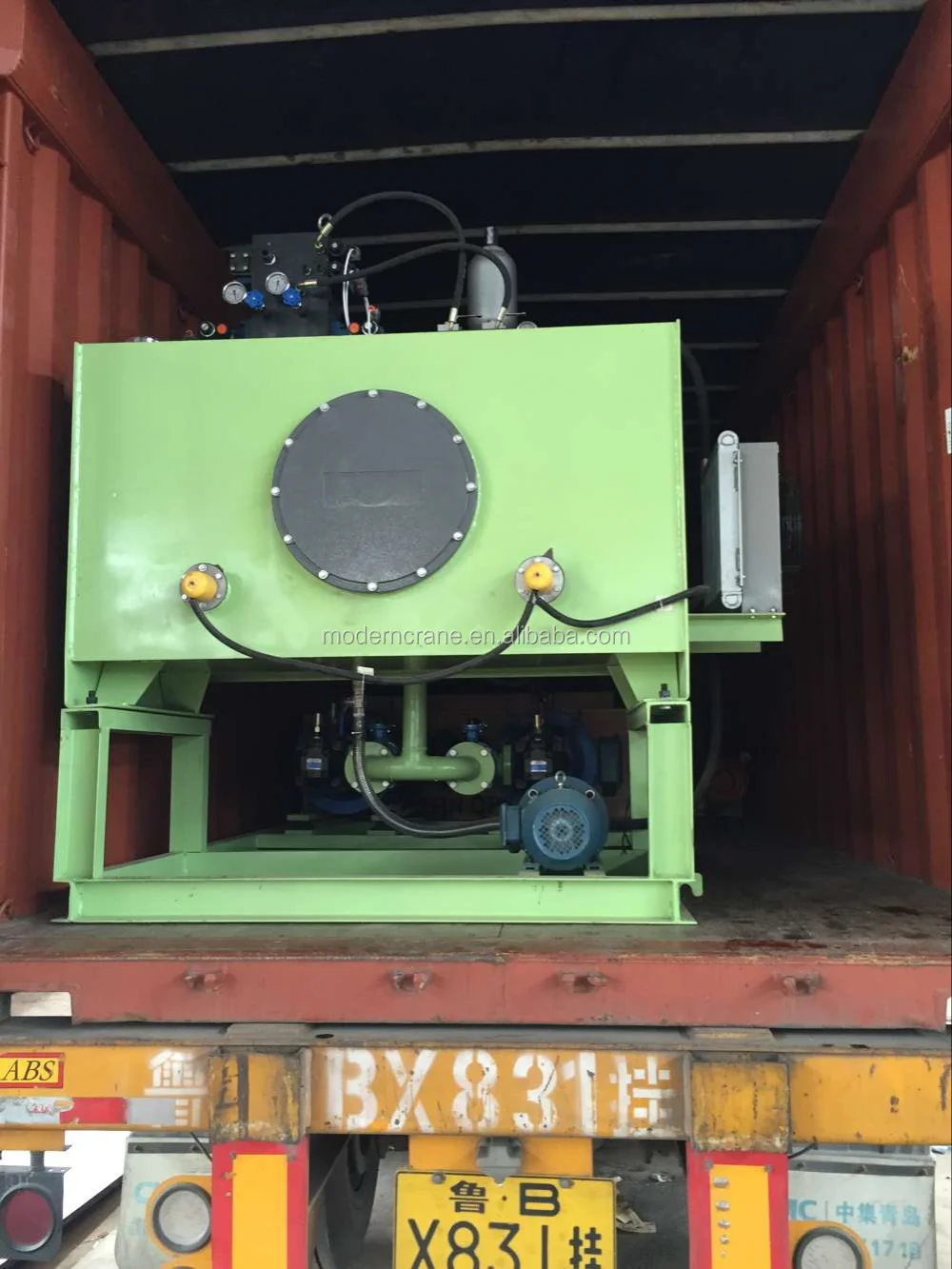 80t-160t Truck Unloader platform Truck Unloading system