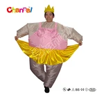 2017 Wholesale Funny Fat Inflatable Ballerina Costume For Adult Costumes