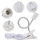 Base SINJIA Hot Sale White PC E27 LED Desk Light Base Without Light QT0107