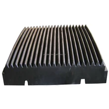 OEM Casting High Manganese Steel Jaw Crusher Spare Parts Jaw Liner Plate