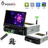Podofo Android 8.0 Car DVD Player 1DIN Autoradio 7" Radio Stereo GPS WiFi Bluetooth Touch Screen MP5 Detachable Panel + Camera