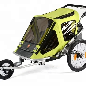 china foldable travel system 2 in 1 luxury baby bike bicycle trailer for two children, Yellow
china foldable travel system 2 in 1 luxury baby bike bicycle trailer for two children, Yellow