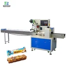 Pillow Biscuit Wrapper Horizontal Snack Packing Equipment Chocolate Bar Packaging Machine