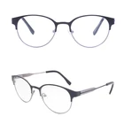 SRM096 fashion optical metal eye glasses for women ladies men